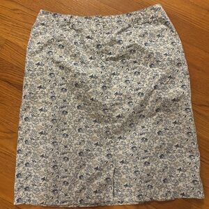 Floral Pencil Skirt